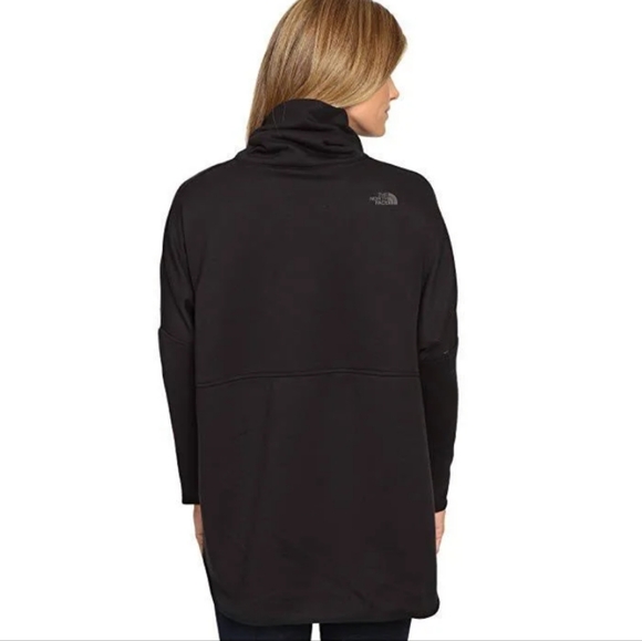 THE NORTH FACE Cozy Slacker Poncho, Black Size L - XL - Picture 2 of 11